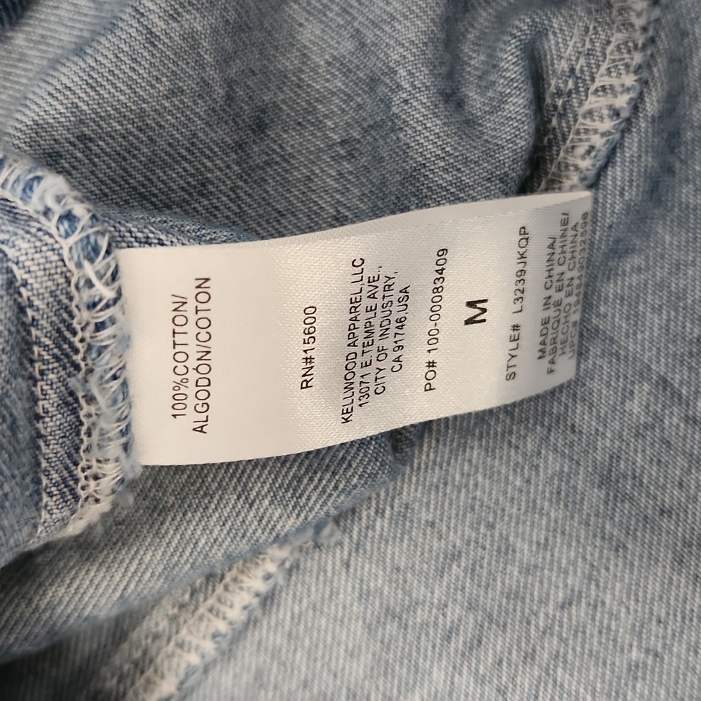 NWT Wit & Wisdom jeans jacket. Size M. - Picture 3 of 5
